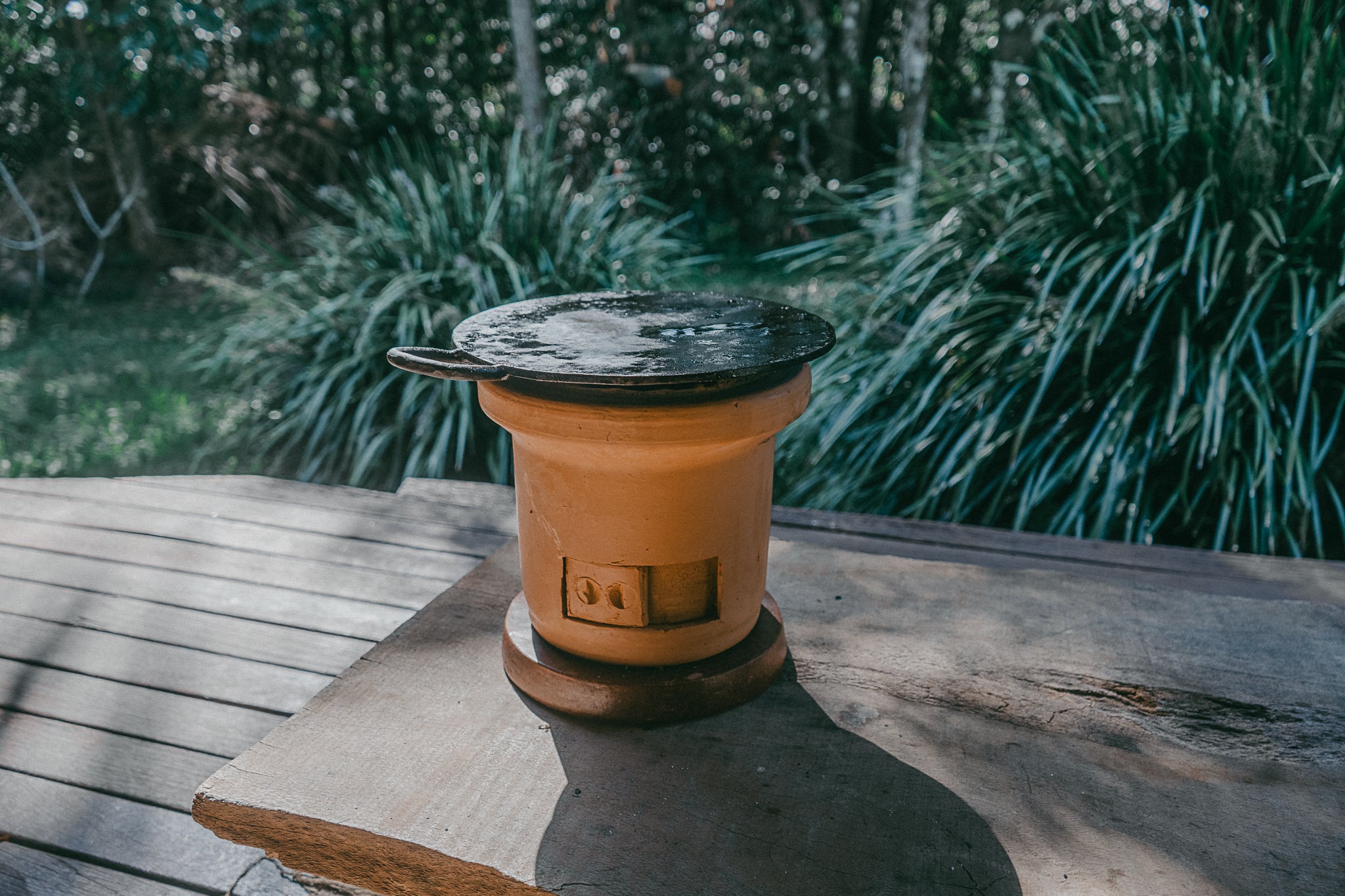 Clay Charcoal Stove