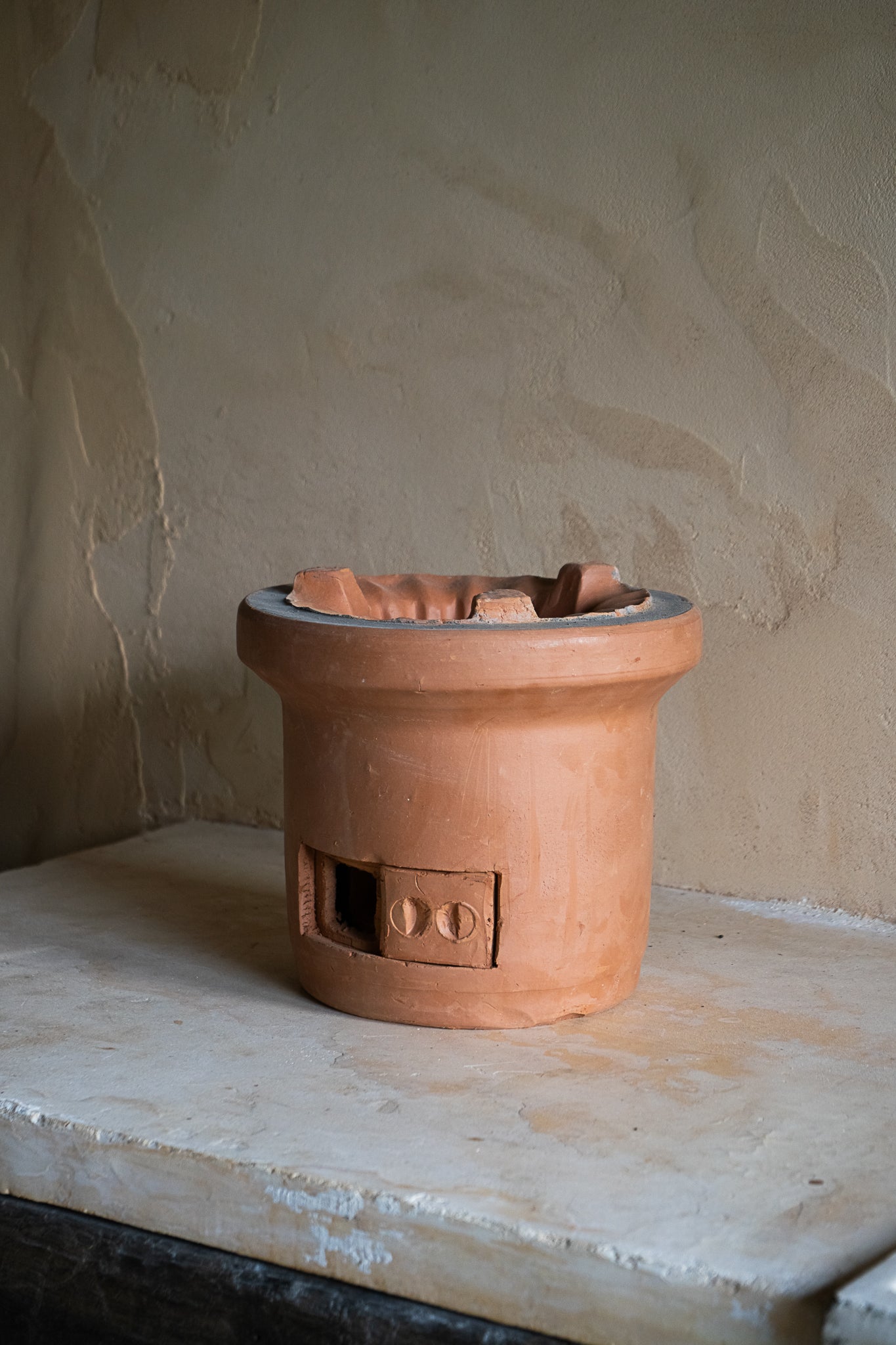 Clay Charcoal Stove
