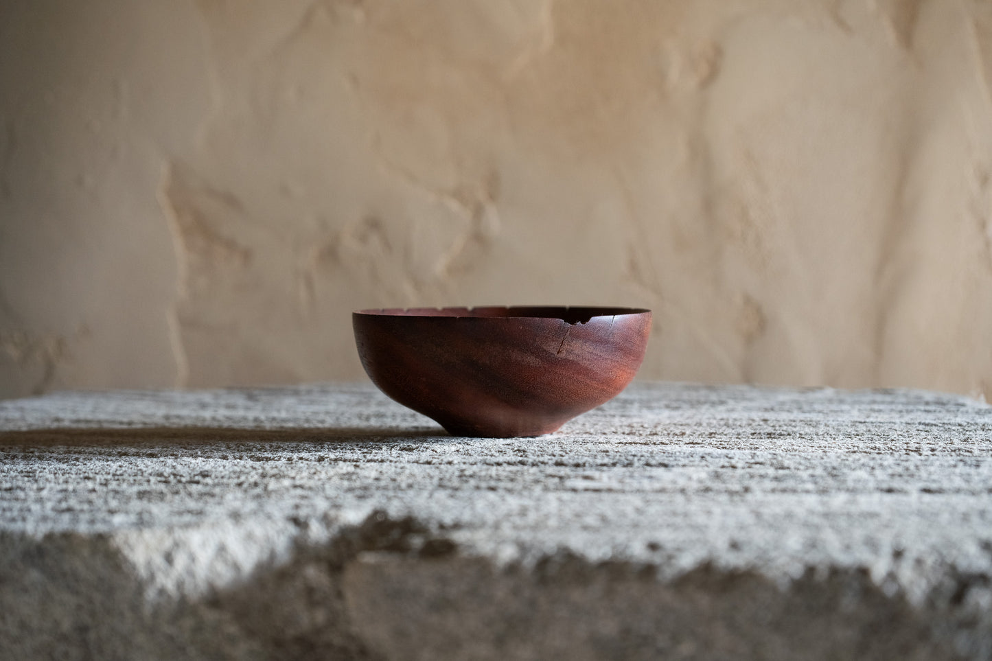 Relic Form. Red Gum Bowl - three