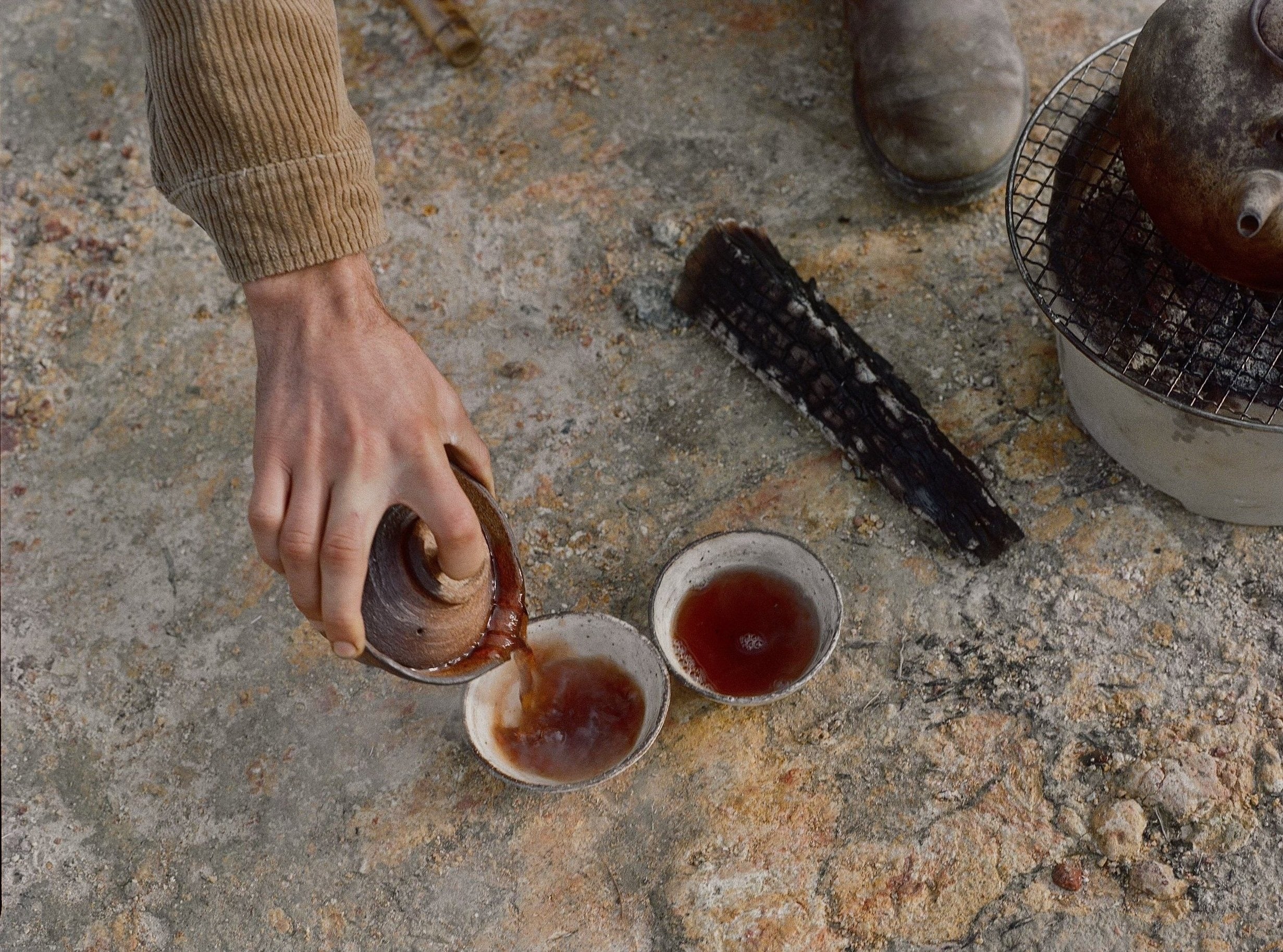 Shiboridashi Tea Set