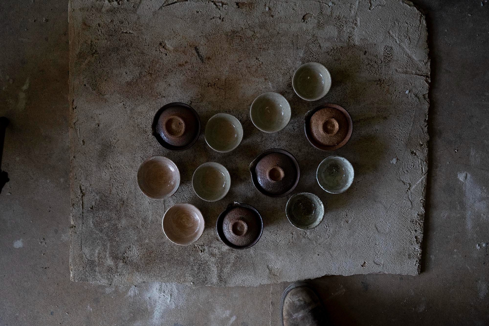 Shiboridashi Tea Set